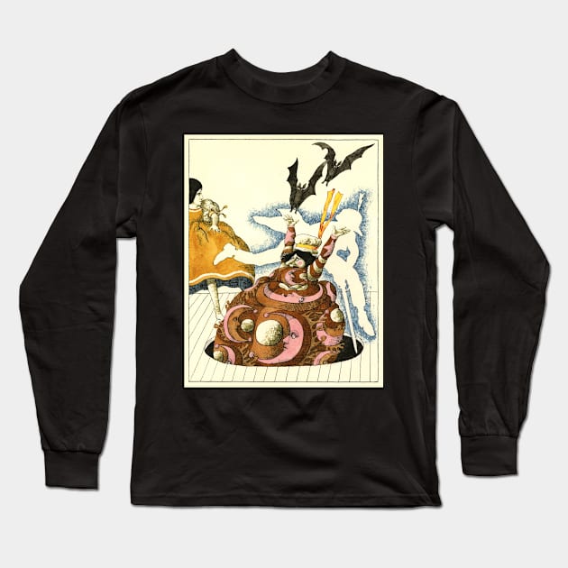 The falling Witch Long Sleeve T-Shirt by FrisoHenstra